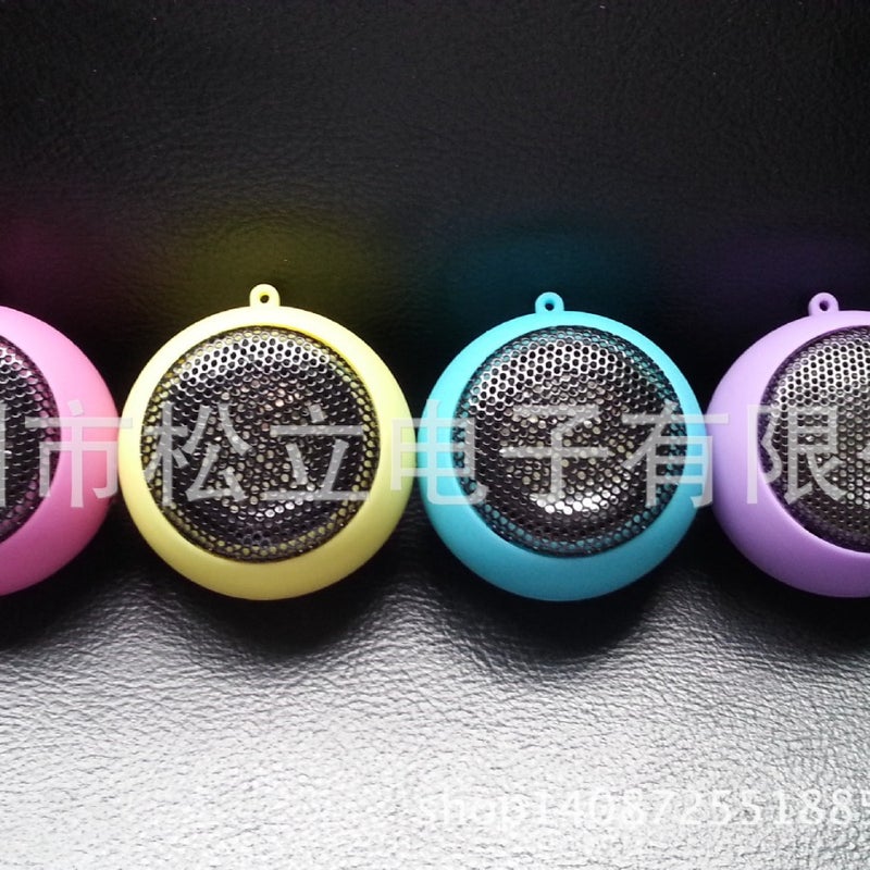 E-Commerce Mini Retractable Iron Mesh Dc3.5 Audio Interface Usb Charging Burger Audio - Image 3