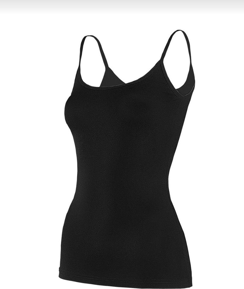 Yıldız Yildiz 2361 Women's Bamboo Rope Strap Undershirt 12 Pieces  - Image 2