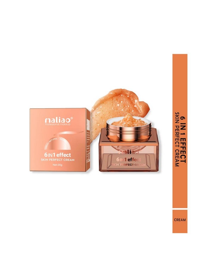 Maliao 6-in-1 Effect Skin Perfect Cream | BB & CC Cream Hybrid | Brightening | Hydrating | Pore Minimizing | Lightweight Foundation | All-in-One Makeup Base | 30g - Image 2