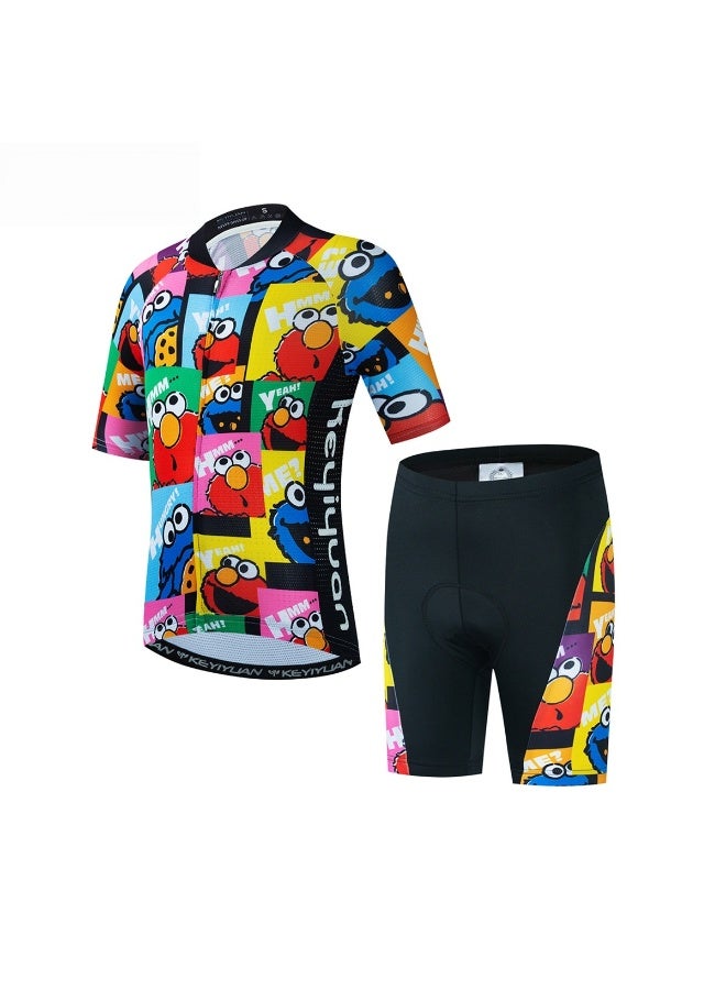 KUYING GR New Summer Outdoor Sunscreen Moisture Absorption Quick Drying Bicycle Women's Cycling Clothing Set - Image 1