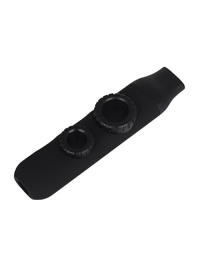 Generic Flute Double Flute Hole Kazoo Dual Flute Holes Replaceable Blowing Nozzle 10pcs Membrane Musical Instrument Ukulele Guitar Partner Musical Instrument for Child Adult Beginner  - Image 2