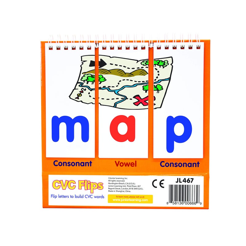 Junior Learning JL467 CVC Flips, Multi - Image 1