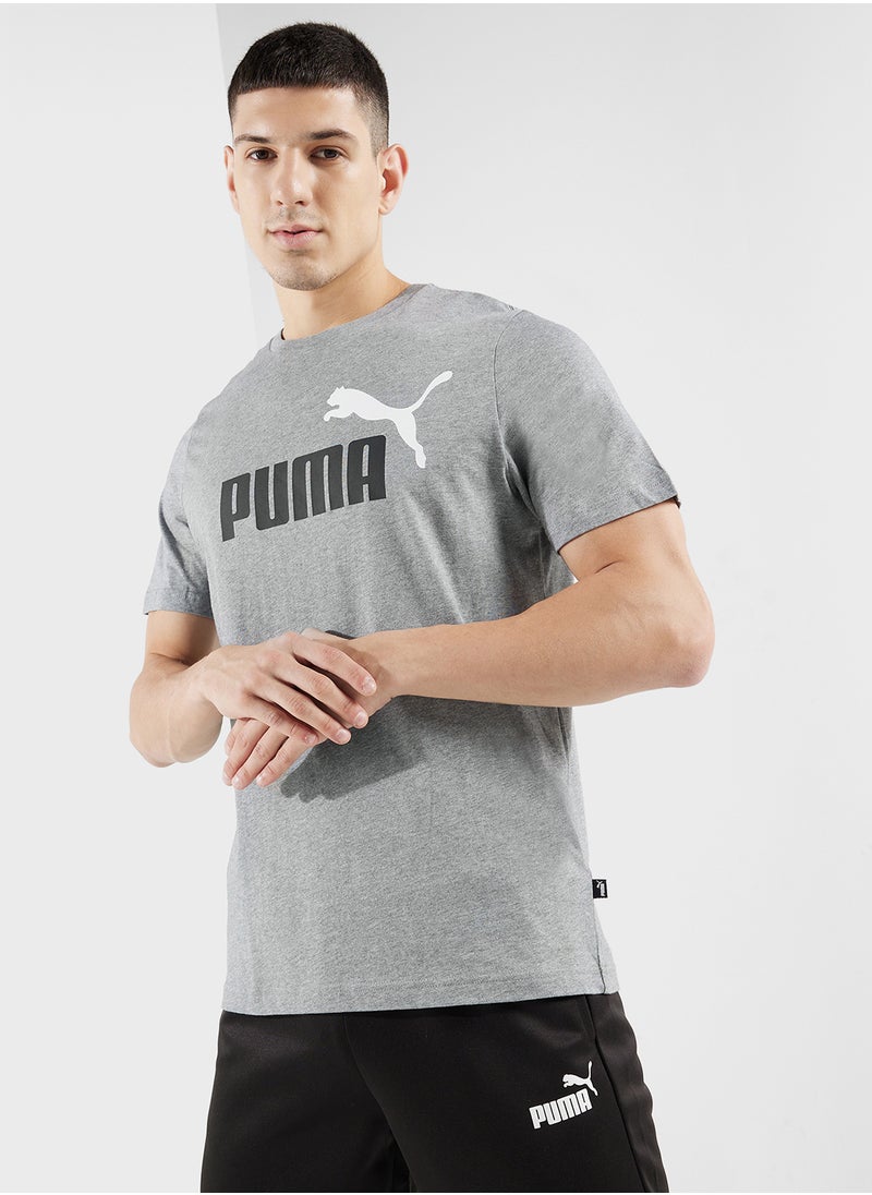 PUMA Essential+ 2 Col Logo T-Shirt  - Image 1