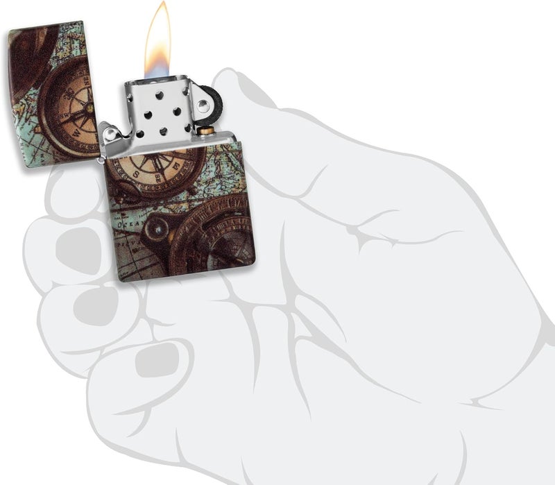 ZIPPO - Petrol - Lighter - 60006137 Compass - Image 5