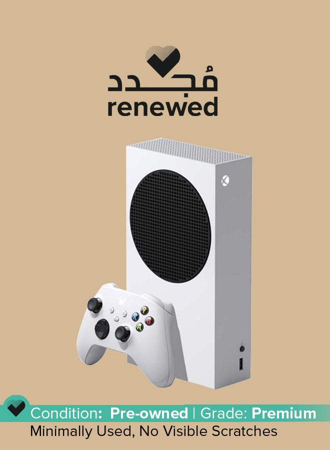 مايكروسوفت مُجدد - جهاز إكس بوكس سيريس S مزود بمحرك أقراص SSD سعة 512 جيجابايت وذراع تحكم رقمي - Image 1