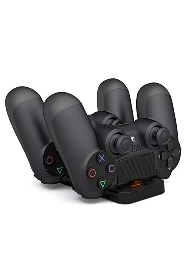 2 in 1 Dual Charging Dock Station for Sony Playstation 4 PS4 Wireless Controller PS4  - Image 4