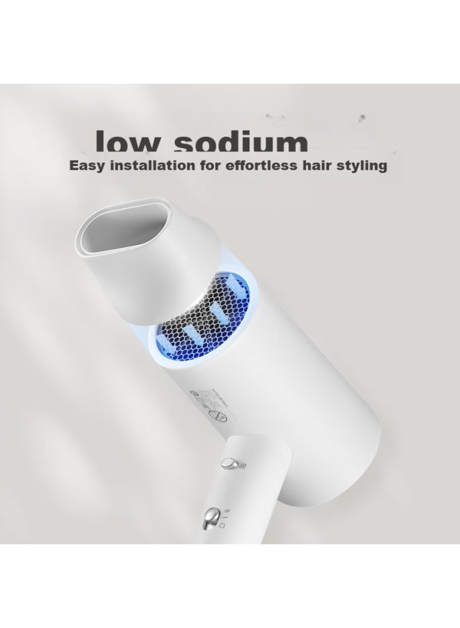 JD.com Jd Jingzao High-power Hair Dryer With 1 Billion Negative Ions, 1800w Household Electric Hair Dryer, Negative Ion Hair Dryer, Quick-drying Dormitory, Qixi Valentine's Day Gift - Image 5