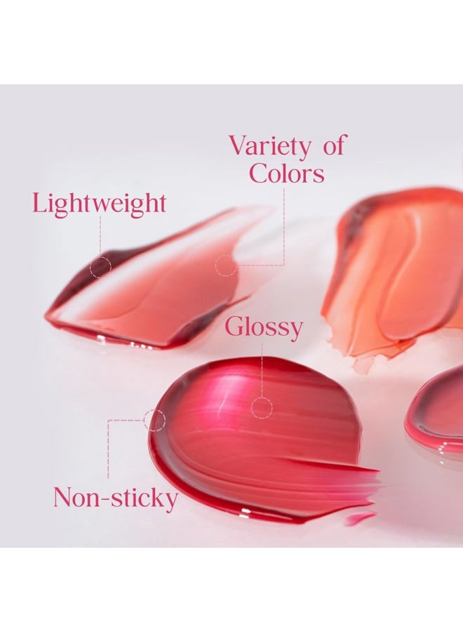 CLIO PROFESSIONAL تلوين كريستال غلام من كليو | لمسة لامعة، خفيفة الوزن، غير محسوسة، قابلة للبناء، زجاجية، ملساء، تدوم طويلاً، حيوية، شفافة، لامعة، مرطبة، مرطبة (03 خوخ وردي) - Image 2