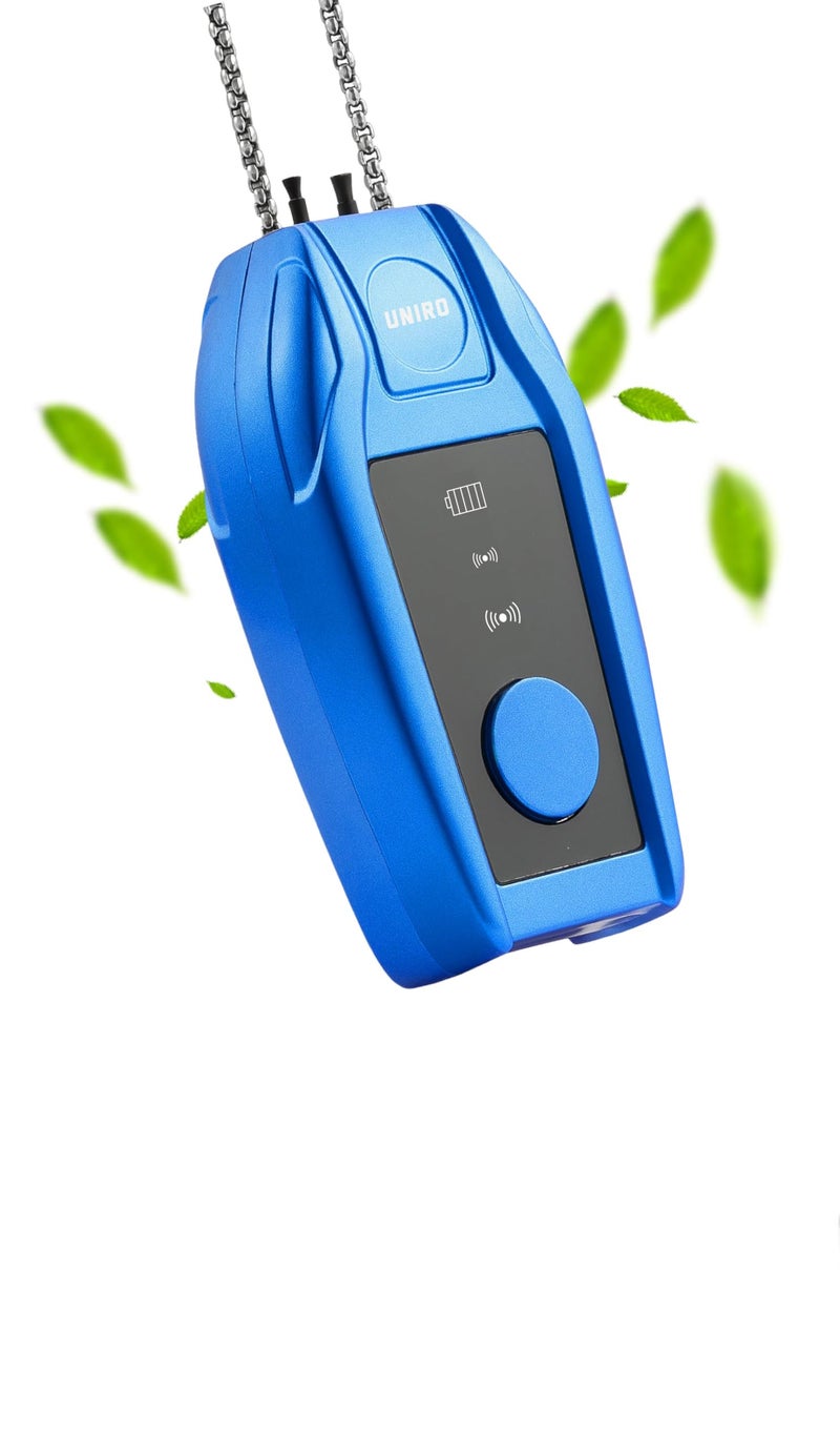 Uniro F5 Portable Neck Air Purifier | No Filter Required, Personal and Compact | High Anion Concentration, Removes PM2.5 Particles, Smog and Absorbs Formaldehyde |120 Hrs battery life - Image 1