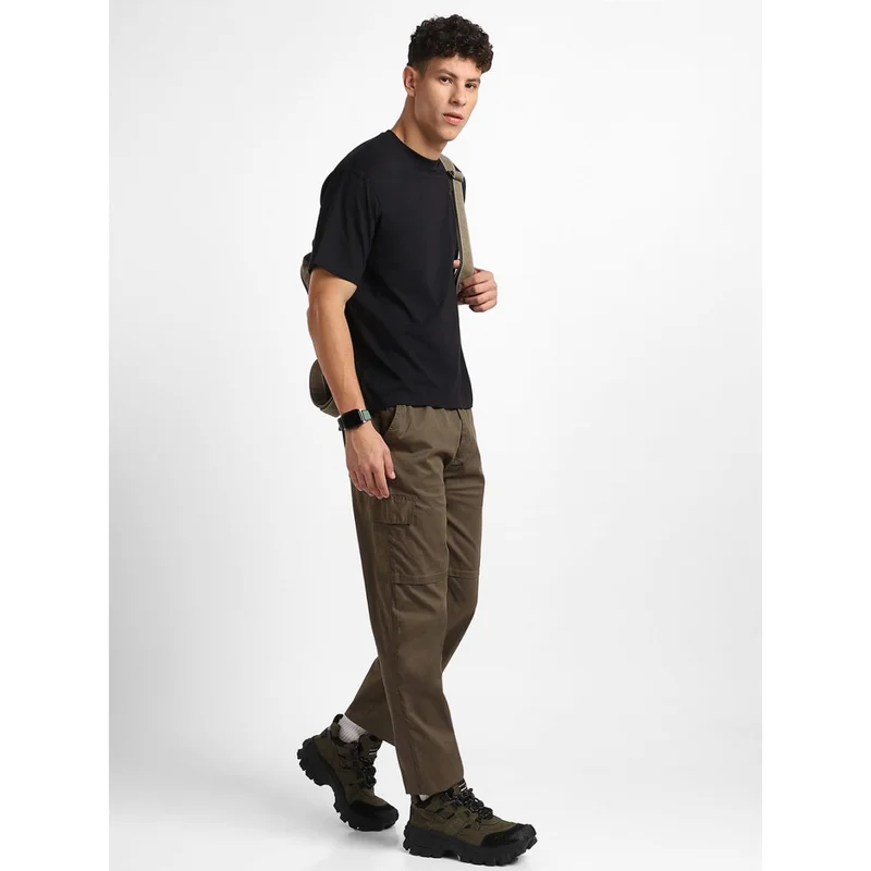 NOBERO  NOBERO Men's Black Oversized T-Shirt for Men  | Best Price UAE