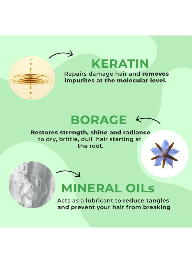 Kashmir Keratin - Enriched Shampoo Sulfate Paraben Free For All Types Of Hair New Presentation (16 Fl. Oz) - Image 1