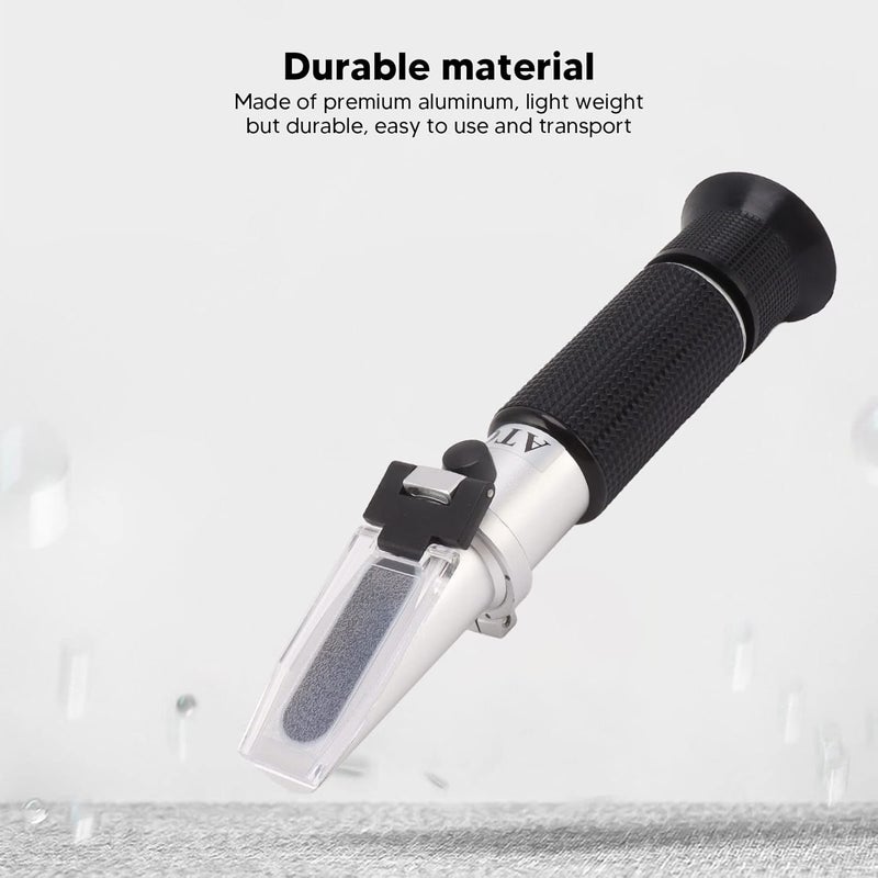 Schimer 10‑30% Brix Meter Refractometer for Measuring Sugar Content in Fruit, Honey, Maple Syrup and Other Sugary Drink, Portable Handheld Sugar Content Hydrometer - Image 4