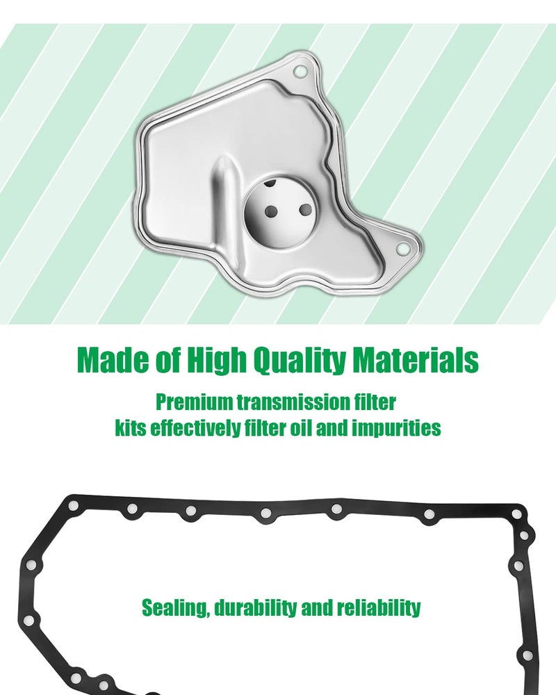 TADYAO TADYAO 0440436 Auto Transmission Filter Kit with O-ring/Gasket Fit for Nissan Altima Juke NV200 Rogue Sport Sentra Infiniti QX50 2016-2021  - Image 2