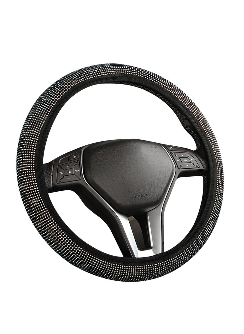 Agc AGC-Adjustable Car Steering Cover Stretch Elastic Steering Wheel Cover DIY Steering Cover. - Image 4
