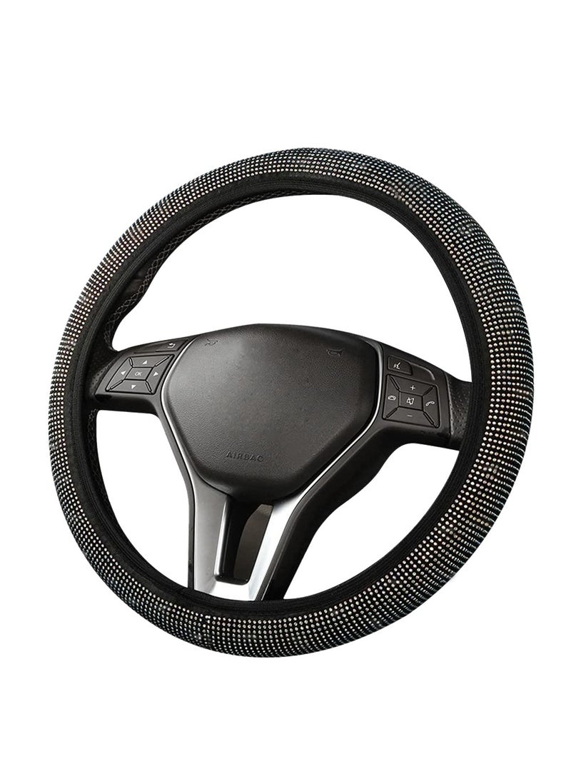 Agc AGC-Adjustable Car Steering Cover Stretch Elastic Steering Wheel Cover DIY Steering Cover. - Image 2