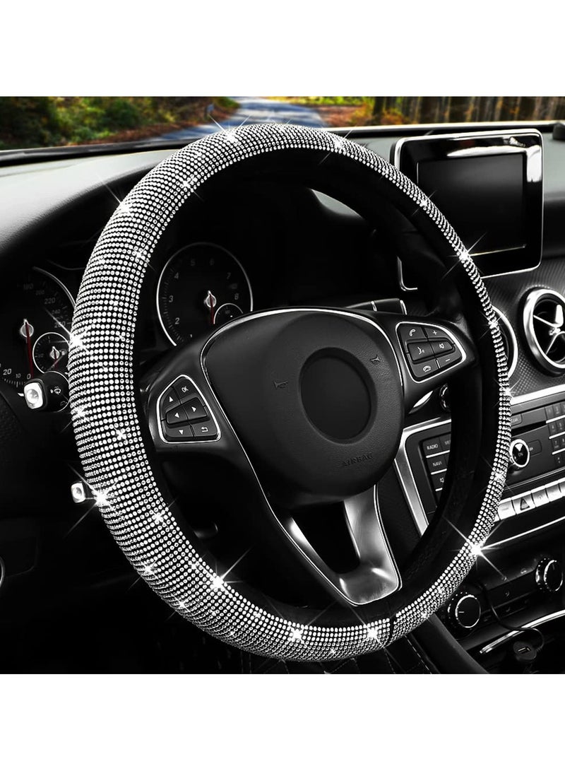 Agc AGC-Adjustable Car Steering Cover Stretch Elastic Steering Wheel Cover DIY Steering Cover. - Image 5