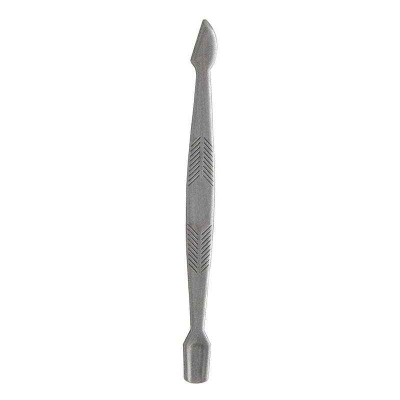 Tandem Manicure Pedicure Nail Filer with Cuticle Trimmer for Women and Men Silver 90 cm - Image 1