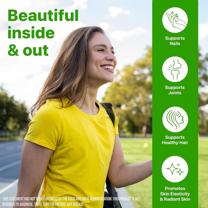 Orgain Hydrolyzed Collagen Peptides Powder For Women  Men 20g Grass Fed Collagen Unflavored  Hair Skin Nail  Joint Support Supplement Paleo  Keto NonGMO Type I and III 1lb - Image 4