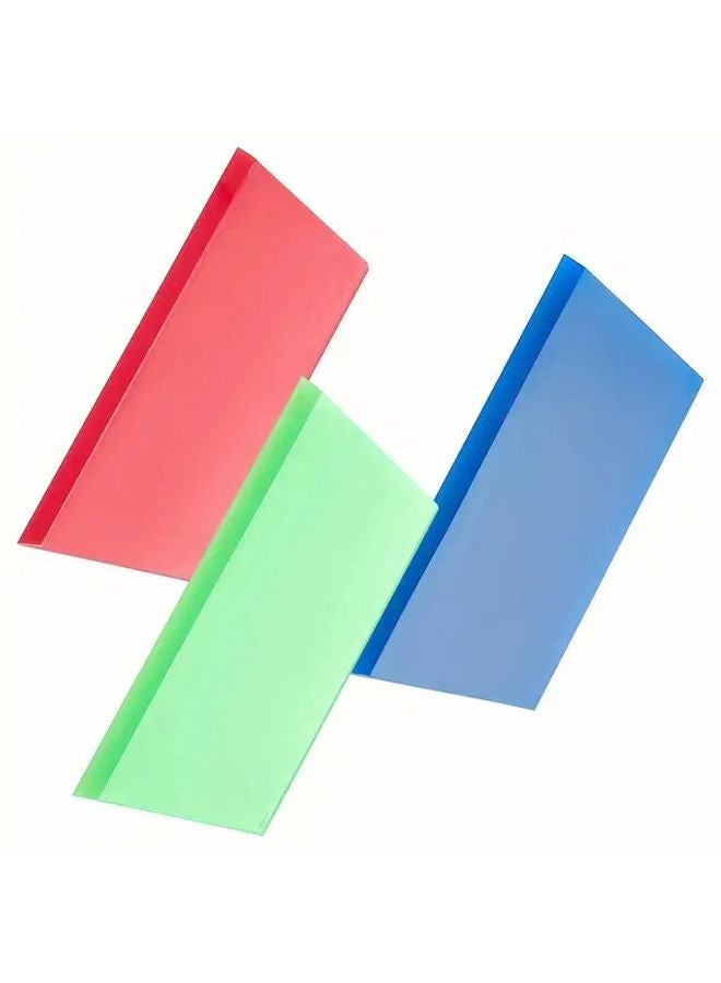 3 قطع مكشطة بلاستيكية مطاطية مقاومة للخدوش مغطاة بطبقة TPU لتغليف سيارات الفينيل - Image 2