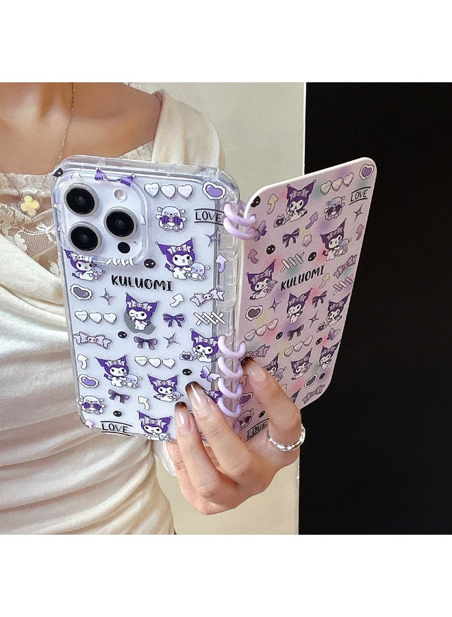 NIBEMINENT Cartoon Protective TPU Case Cover For iPhone 14 Pro, Kuromi - Image 2