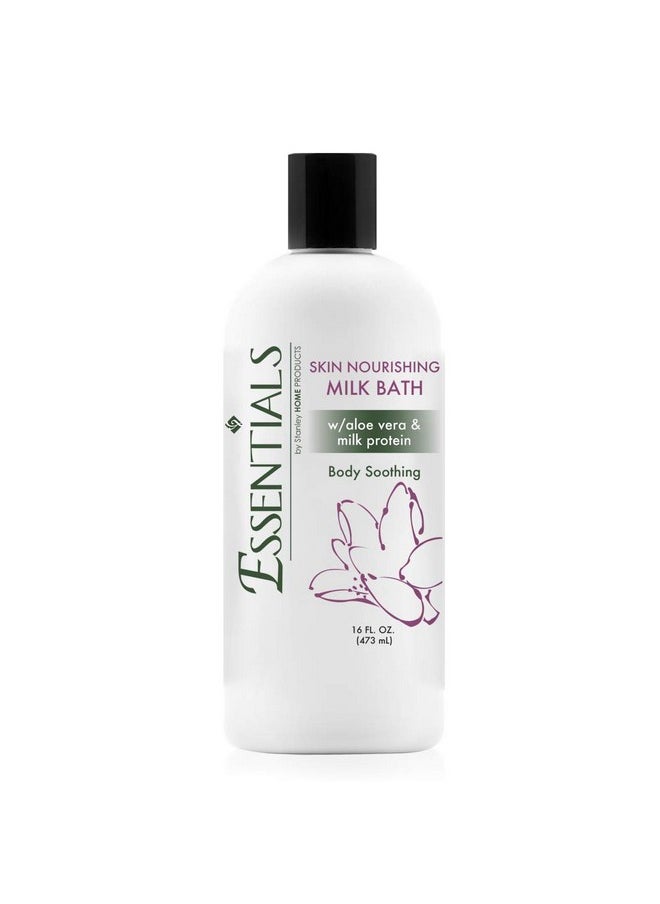 STANLEY HOME PRODUCTS - A6808 Essentials Nourishing Milk Bath For Spa & Home - Skin Moisturizer & Softener - Light, Fresh Fragrance - 16 Fl. Oz (Pack Of 1) - Image 1