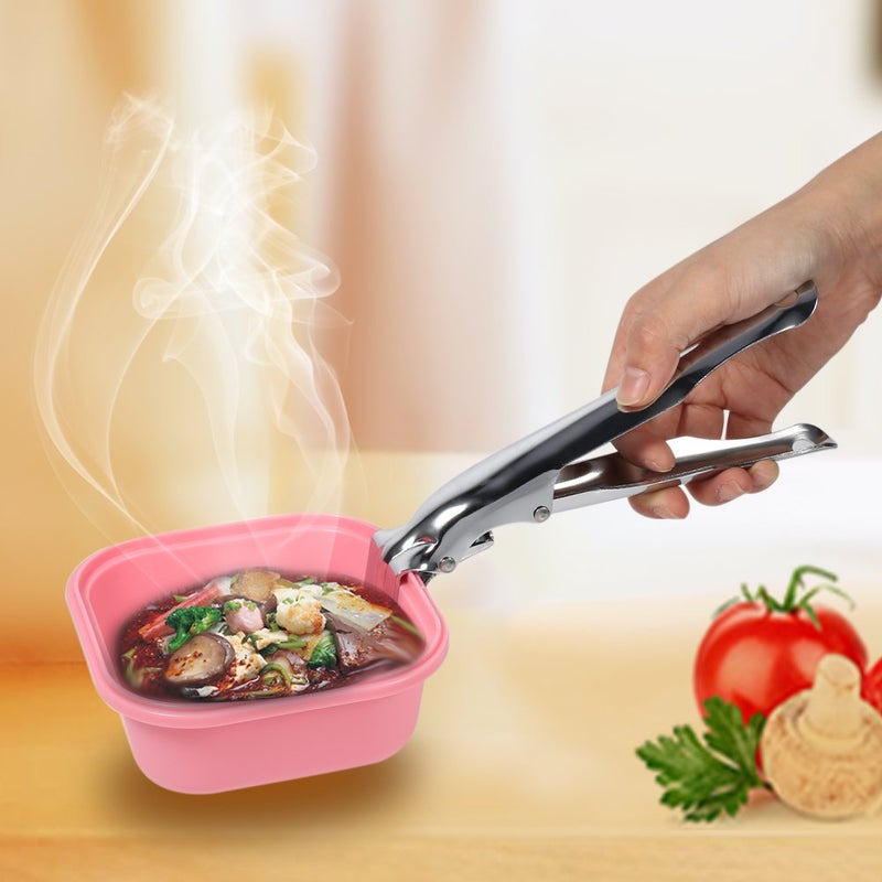 Fdit Bowl Pot Pan Gripper Clip Multifunctional Scald Heat Proof for Hot Dishes - Image 4