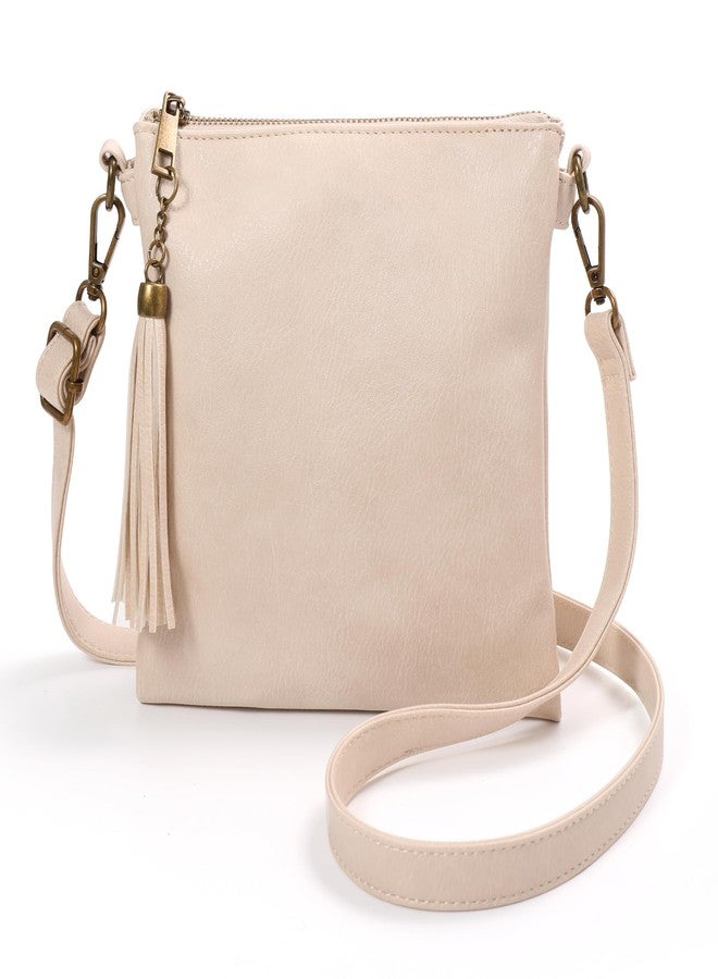 seOSTO Womens Middle Crossbody Bag For Woman, Tassel Wallet Purse，Gifts For Teenage Girls - Image 1
