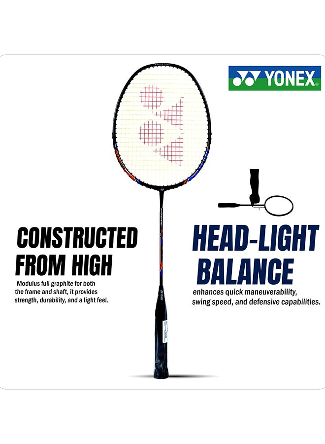 Yonex Nanoray Light 18i Strung Badminton Racquet with Full Cover – Lightweight High-Speed Frame for Fast Swing, Quick Control and All-Round Performance - Image 3