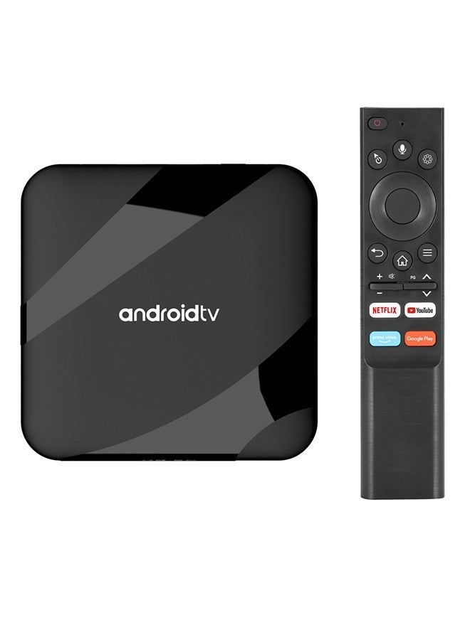 تلفزيون صندوق تلفاز ذكي يعمل بنظام أندرويد 14.0، 4G/64G، 2.4G، 5G، واي فاي مزدوج، 6 قنوات، H.265، مشغل وسائط بدقة 8K UHD، أجهزة فك التشفير - Image 1