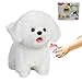 CU-MATE CUMATE Interactive Maltese Simulation DogRealistic Puppy Electronic Toy Dog with WalkingBarkingWagging TailTalking Robotic Pet Toy Present Gift for Toddler Girls Boys - Image 4