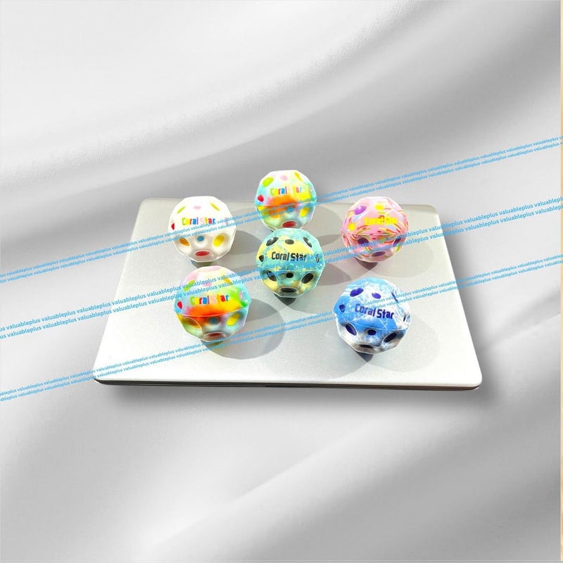 Valuableplus 1Pc Super High Bouncing Ball Toy for Kids Outdoor Fun (Pack of 1) (Bouncy Moon Ball) - Image 2