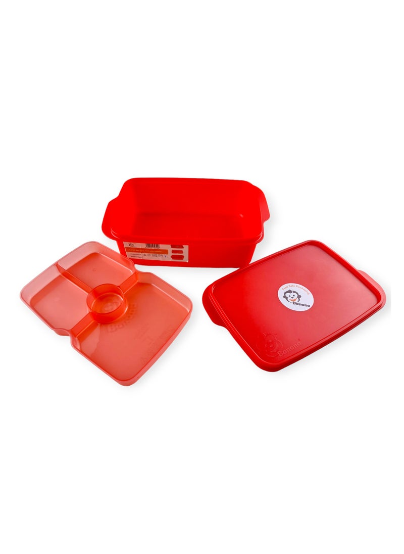 Banana Banana Lunch Box 1.5L with splitter  - Image 3
