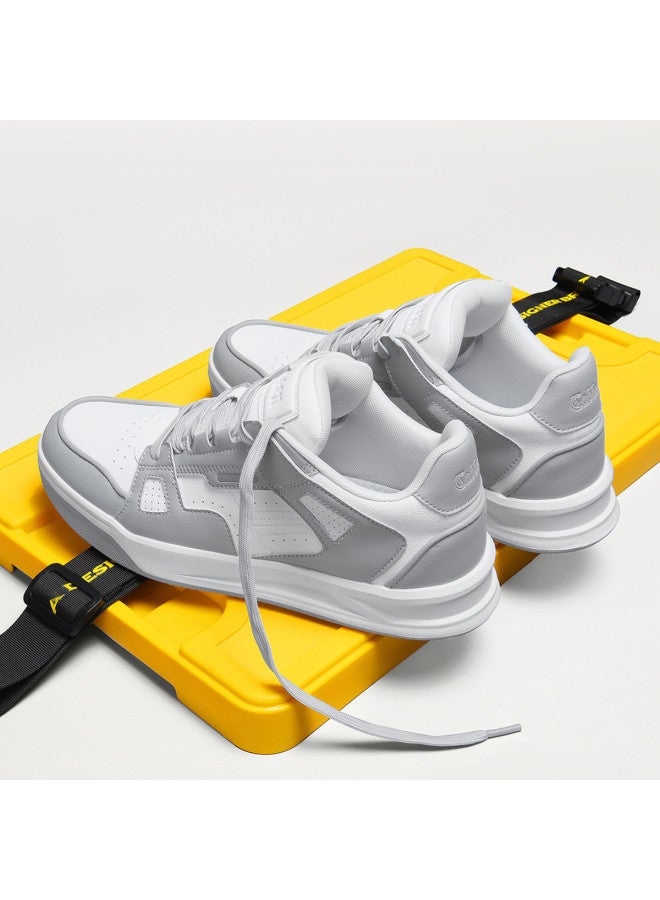 Cabbeen Men's Shoes Autumn New Trend Color Blocking Versatile Sneakers Comfortable Minimalist Style Men's Casual Skate Shoes - Image 5