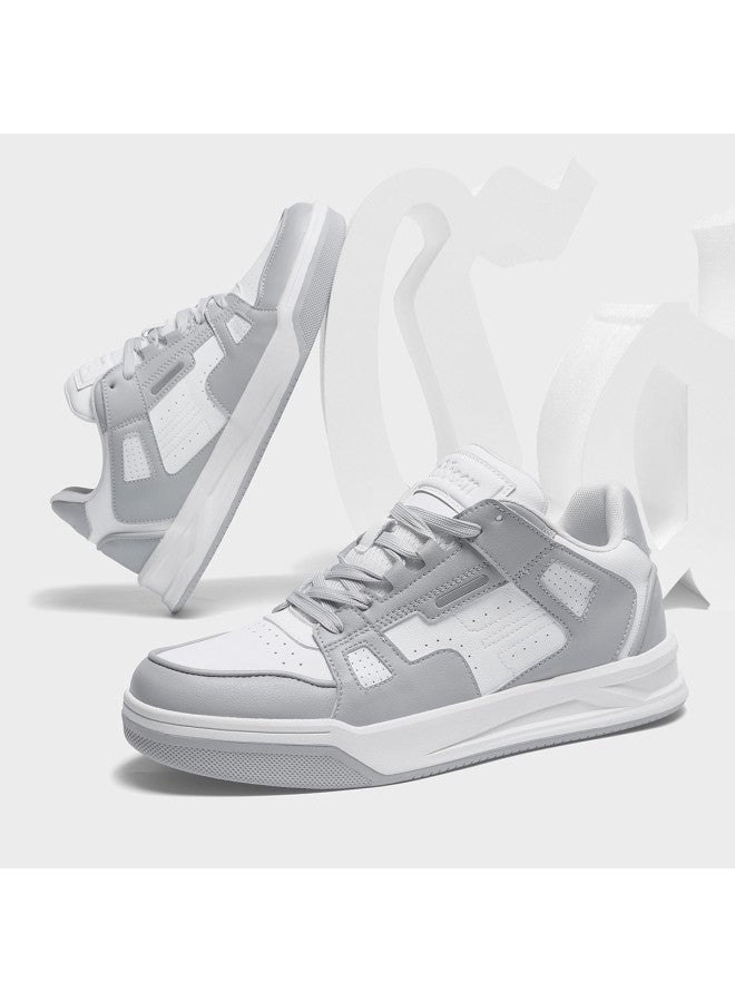 Cabbeen Men's Shoes Autumn New Trend Color Blocking Versatile Sneakers Comfortable Minimalist Style Men's Casual Skate Shoes - Image 2