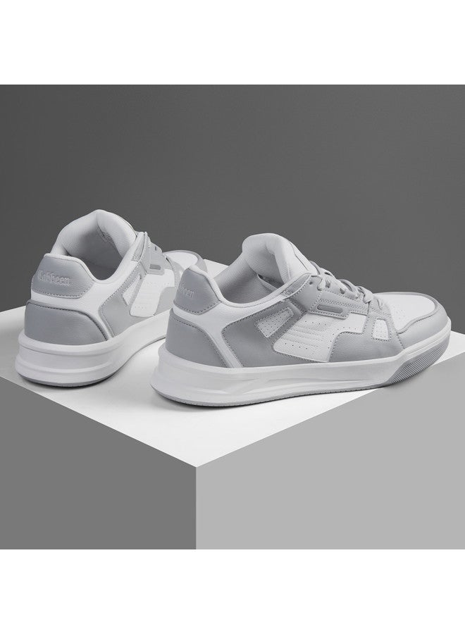 Cabbeen Men's Shoes Autumn New Trend Color Blocking Versatile Sneakers Comfortable Minimalist Style Men's Casual Skate Shoes - Image 3