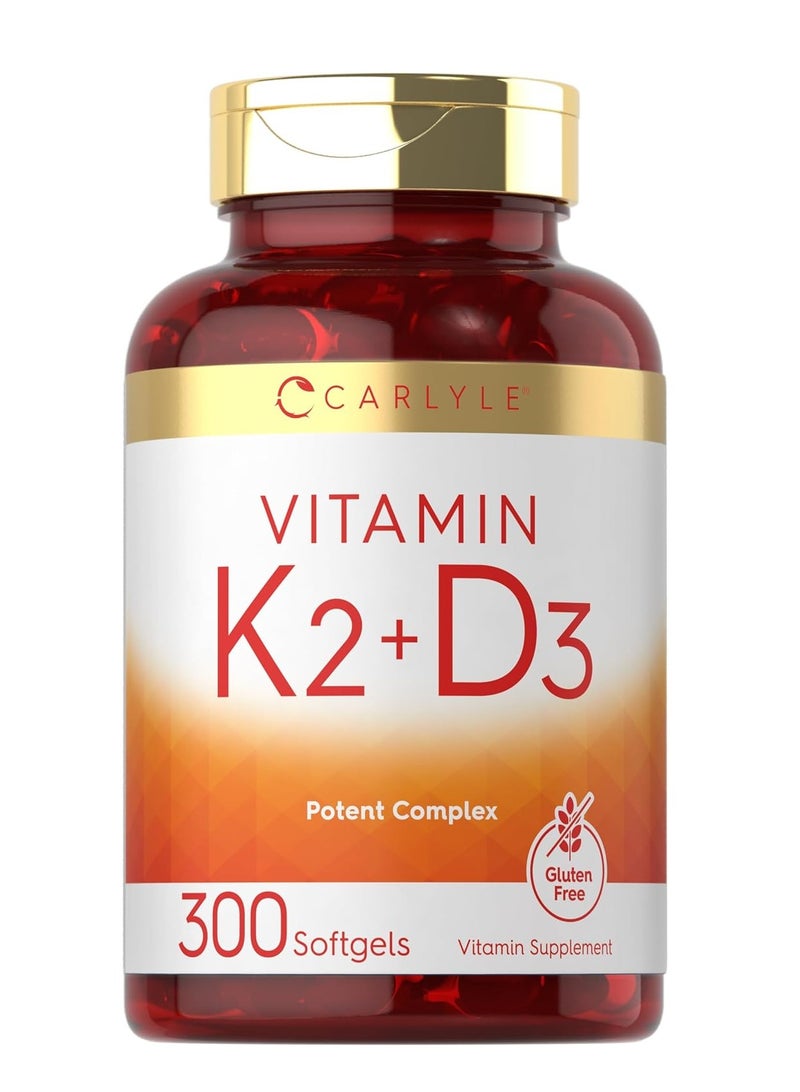 فيتامين K2 + D3 300 كبسولة هلامية - Image 1
