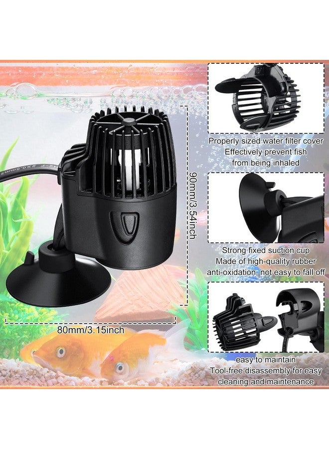 VAYINATO (Xl-100M | 6W | 3000L/H | Fit For 2 Feet Tank) 360 Degree Rotating Single Head Aquarium Super Wave Maker With Strong Suction Base | Improve Water Movement By Petzlifeworld - Image 5