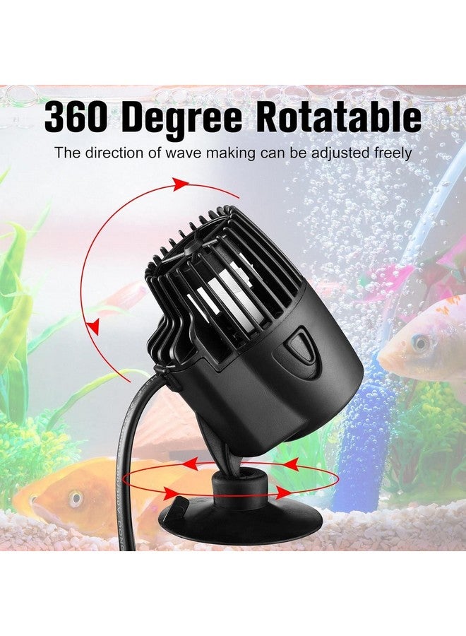 VAYINATO (Xl-100M | 6W | 3000L/H | Fit For 2 Feet Tank) 360 Degree Rotating Single Head Aquarium Super Wave Maker With Strong Suction Base | Improve Water Movement By Petzlifeworld - Image 4