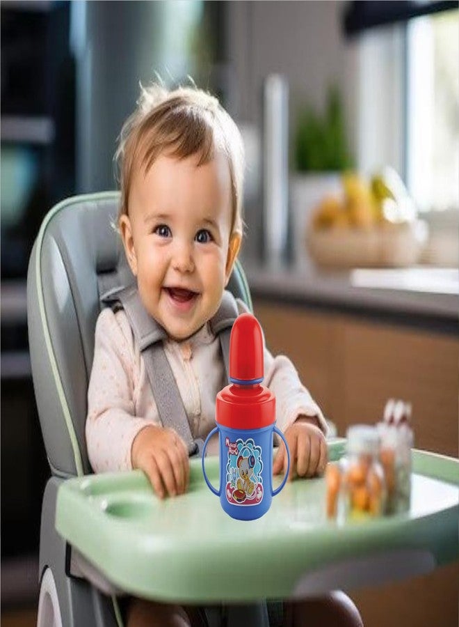 Zerya Hippo Stainless Steel Baby Spout Sipper Cup for Kids/Toddler with Soft Silicone 250 ML (Blue) - Image 5