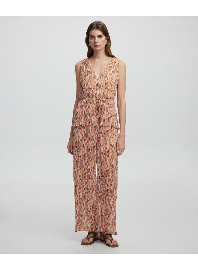 Ipekyol Wide Leg Patterned Jumpsuit - Image 1