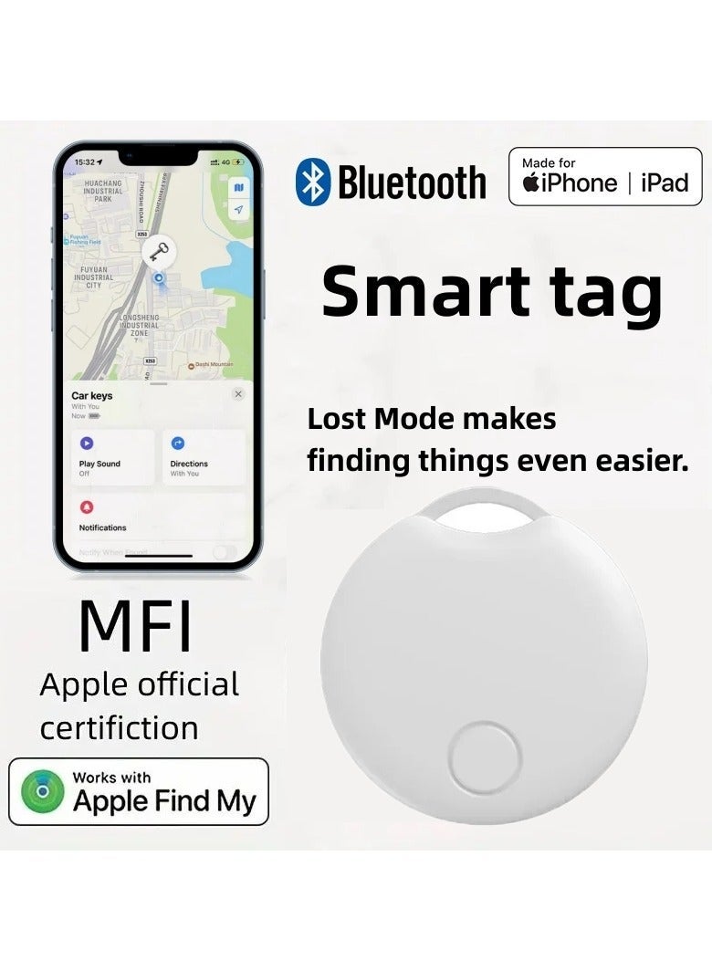 UanTii Smart Finder, AirTag Anti-Lose Reminder key Finder Works With Find My App for IOS Device Only - Image 1