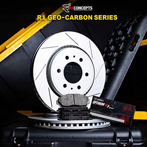 R1 Concepts Rear Brakes and Rotors Kit |Rear Brake Pads| Brake Rotors and Pads| Optimum OEp Brake Pads and Rotors|fits 2018-2022 Hyundai Kona; Kia Seltos - Image 2