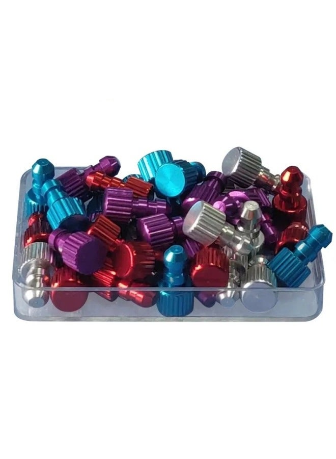 Oil Tank Fittings Aluminum Alloy Oil Stop Head Oil Pipe Plug Oil Pipe Plug Is Suitable For Oil Pipe With Inner Diameter Of 3-4mm-Color:Red  - Image 4