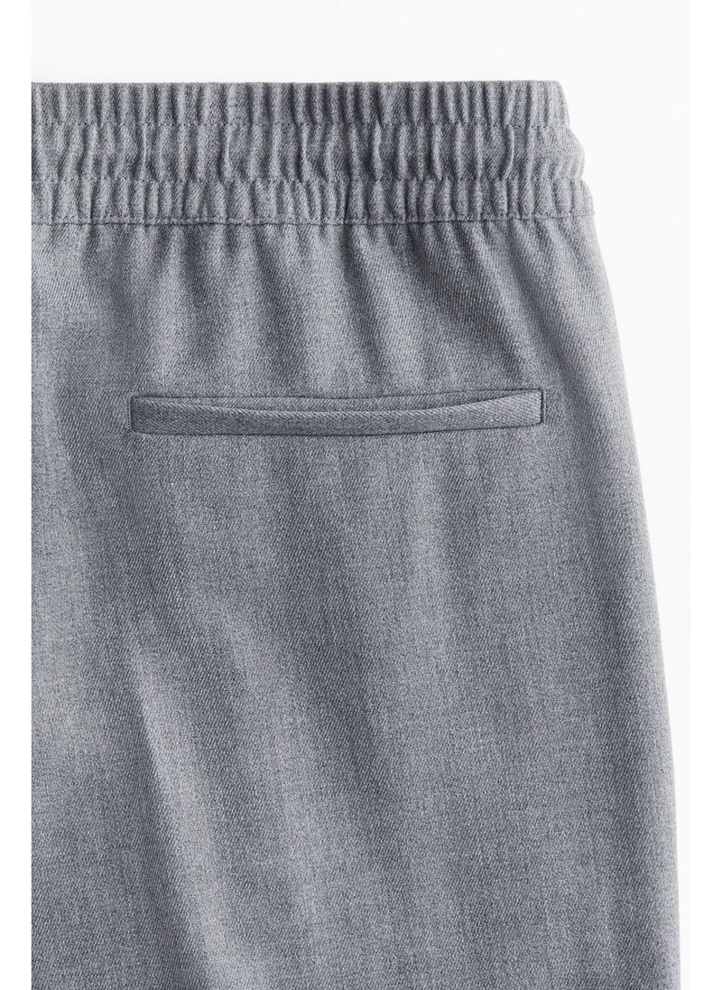 H&M Crease-leg drawstring trousers