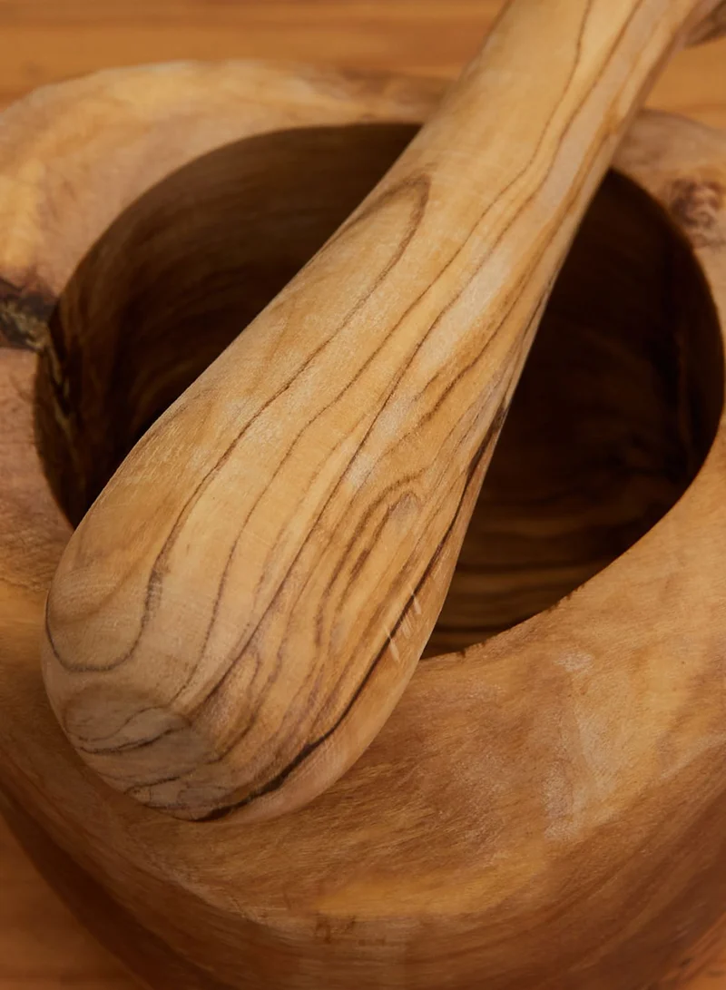 Premier Kora Olive Wood Pestle & Mortar