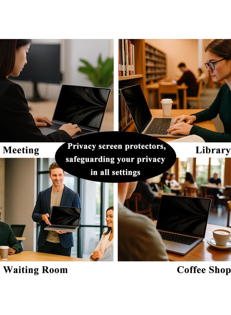 1-Piece Privacy Screen, Anti-Blue Light u0026 Glare, Compatible with 2025 MacBook Pro 14-inch (M5 Chip) (Model: A3434), Anti-Reflective u0026 Scratch-Resistant 5H Hardness Accessory - Image 3