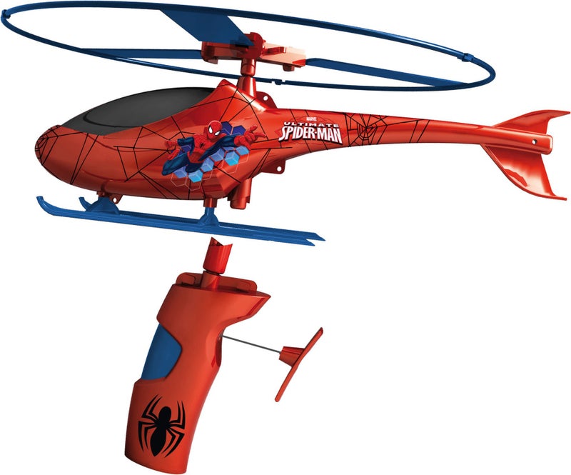 SPIDERMAN IMC Toys Spiderman Marvel Rescue Helicopter, Red/Blue - Image 1