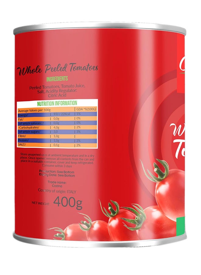 Cozina Whole Peeled Tomatoes 3 x 400g  - Image 2