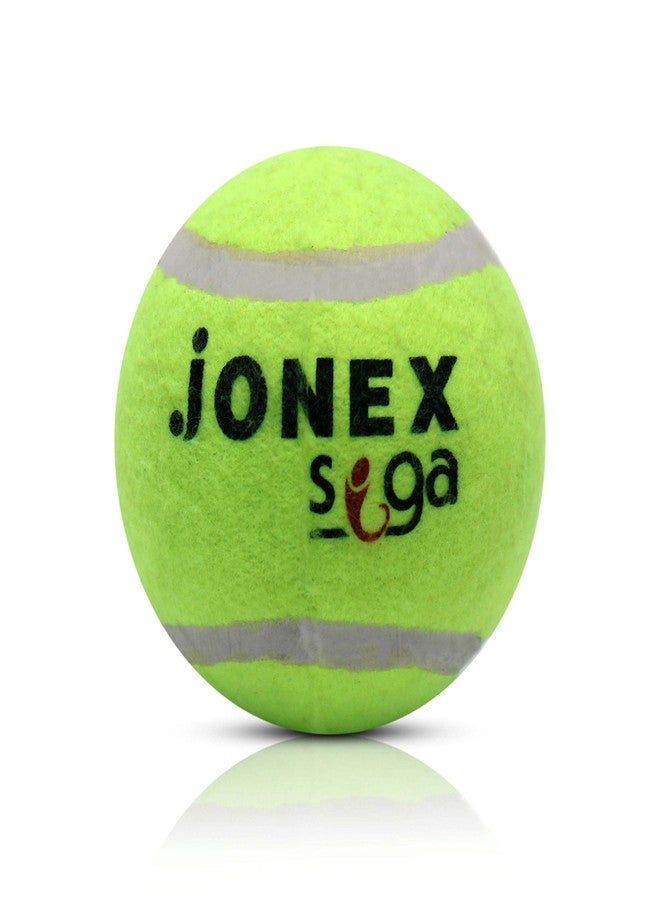جونيكس كرة تنس وكريكت من جي جي جونكس | كرات تنس وكريكت خضراء | مجموعة كرات تنس (خضراء - عبوة من 6 كرات) - Image 2