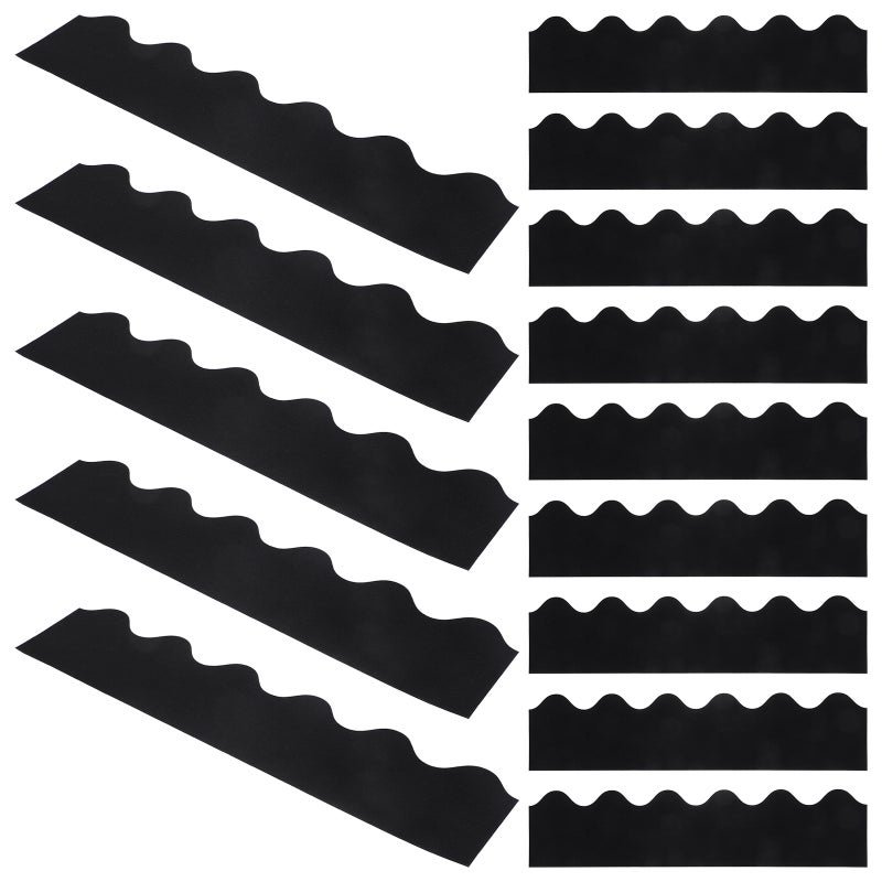 60 Sheets of Bulletin Board Border Trims Novelty Board Decal Decors Borders Wall Board Trims - Image 4